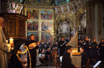 Representació de 'El Cant de la Sibil·la'.
